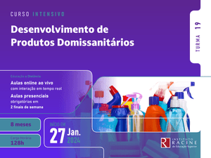 Desenvolvimento de Produtos Domissanitários