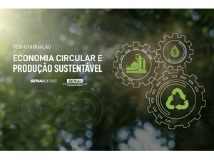 Pós-Graduação em Economia Circular e Produção Sustentável