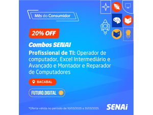 COMBOS DE VERÃO SENAI MA 2